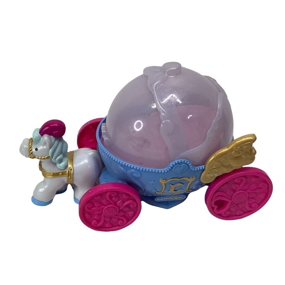 Fisher Price Little People Disney Princess Cinderella Musical Carriage and Horse